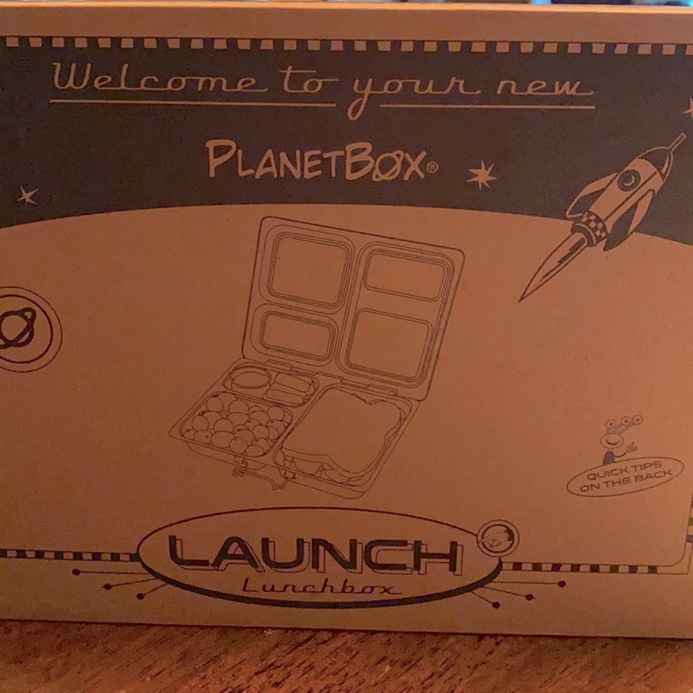 Brand New Stainless Steel Planetbox Launch Lunchbox